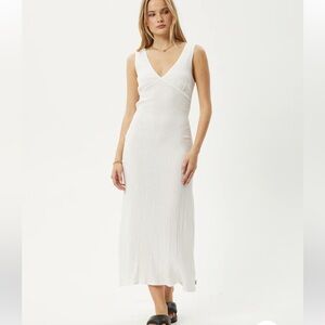 AFENDS Seersucker Maxi Dress